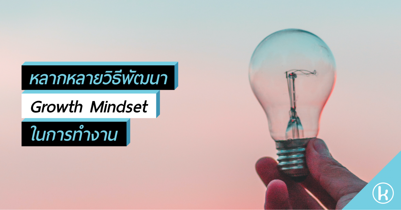 หลากหลายวิธีพัฒนา Growth Mindset ในการทำงาน หลากหลายวิธีพัฒนา Growth Mindset ในการทำงาน