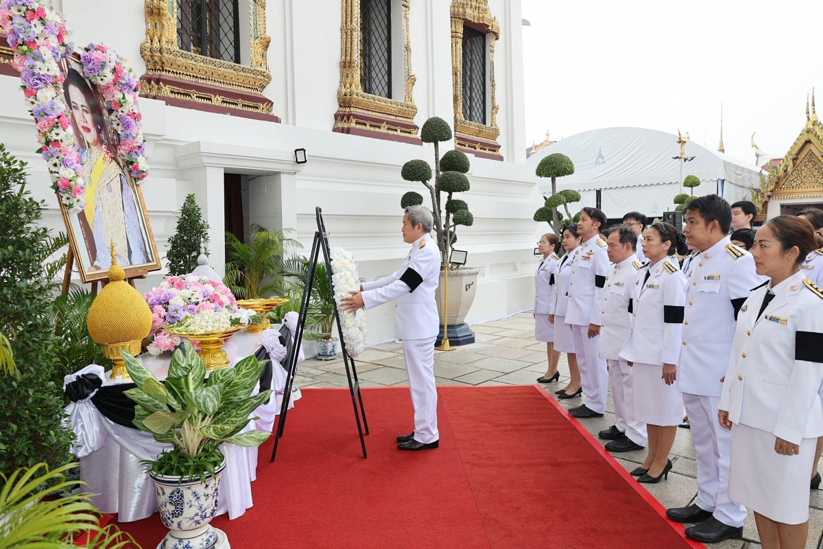 OKMD เข้ากราบถวายบังคมพระบรมศพสมเด็จพระนางเจ้าสิริกิติ์ พระบรมราชินีนาถ พระบรมราชชนนีพันปีหลวง