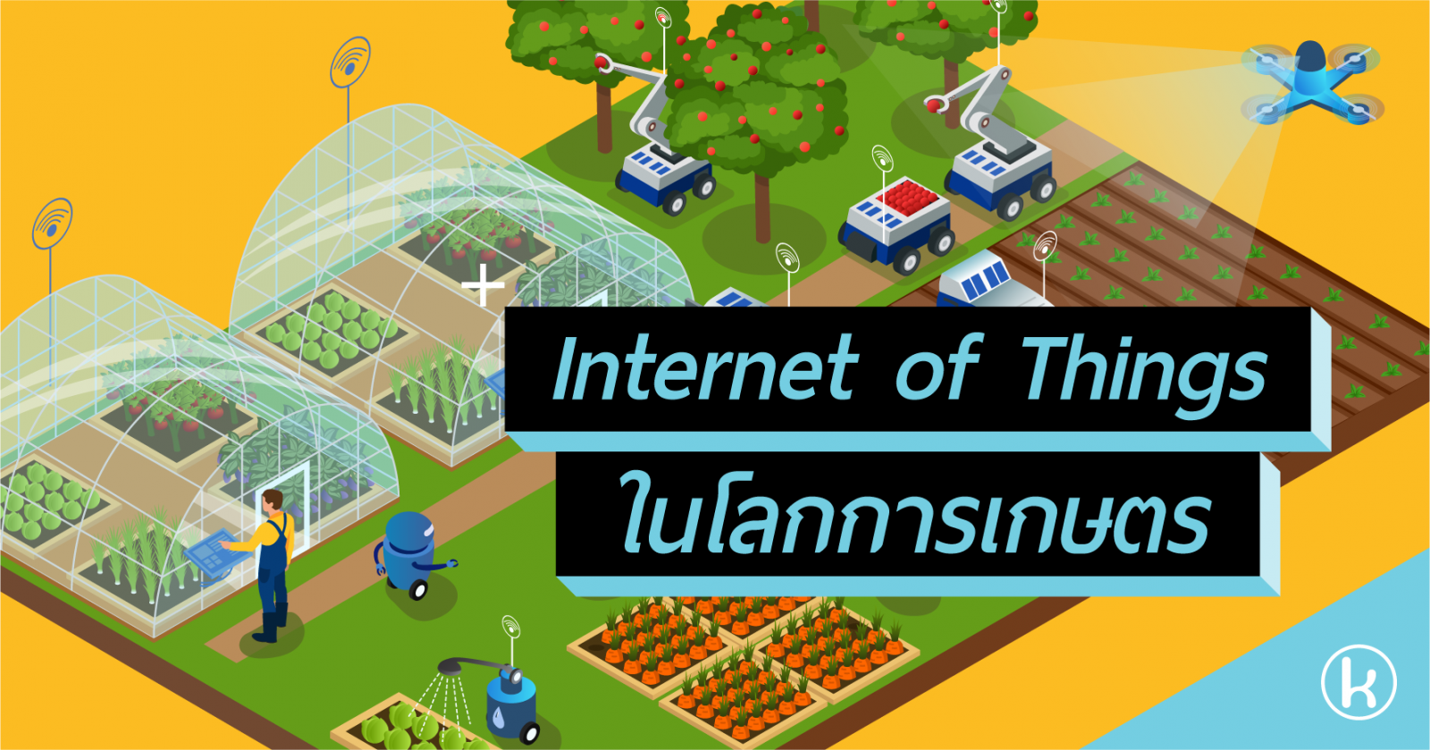 Internet of Things ในโลกการเกษตร