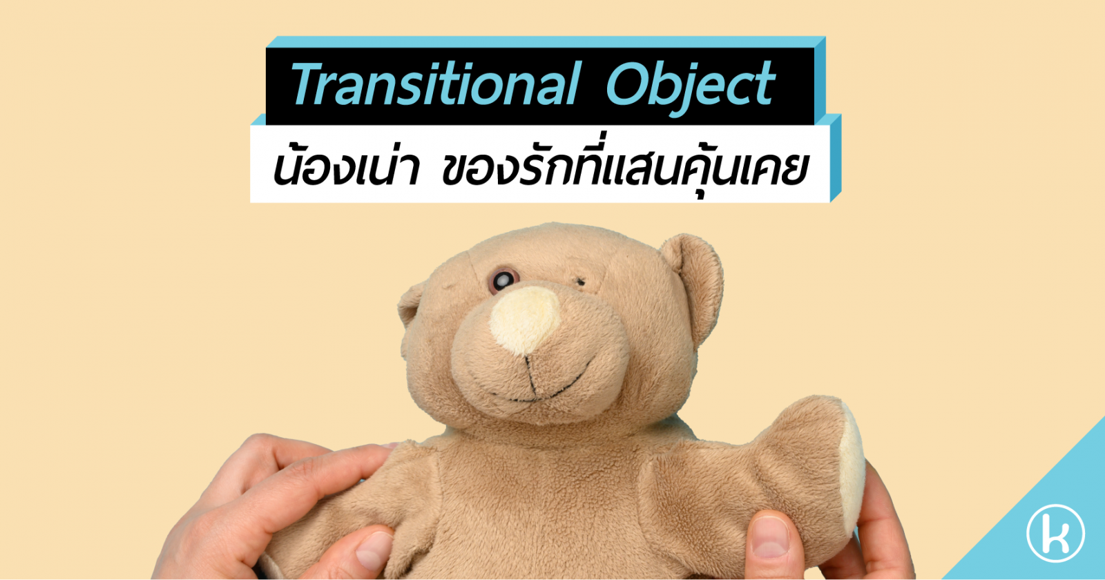 Transitional Object น้องเน่า ของรักที่แสนคุ้นเคย   