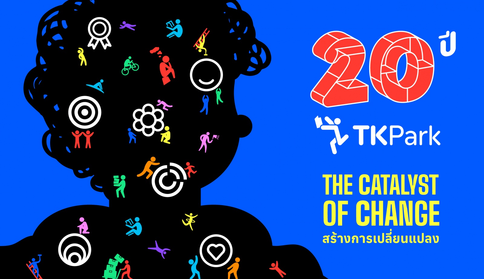 กิจกรรมต่อยอดการเรียนรู้ไม่สิ้นสุด ฉลองครบรอบ 20 ปี TK Park ภายใต้แนวคิด THE CATALYST OF CHANGE : สร้างการเปลี่ยนแปลง 