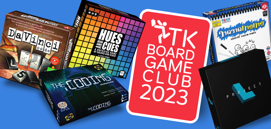 TK Board Game Club ชวนถอดรหัส วาด เขียน ทาย