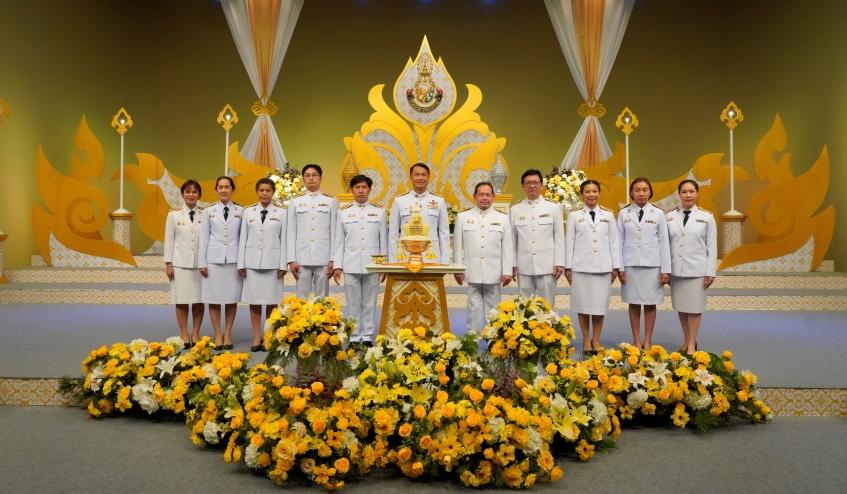 OKMD บันทึกเทปถวายพระพร พระบาทสมเด็จพระเจ้าอยู่หัว ณ สถานีวิทยุโทรทัศน์แห่งประเทศไทย (NBT)