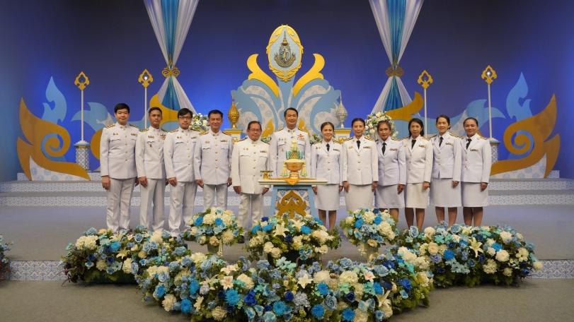 OKMD บันทึกเทปถวายพระพร สมเด็จพระนางเจ้าสิริกิติ์ พระบรมราชินีนาถ  พระบรมราชชนนีพันปีหลวง ณ สถานีวิทยุโทรทัศน์แห่งประเทศไทย (NBT)